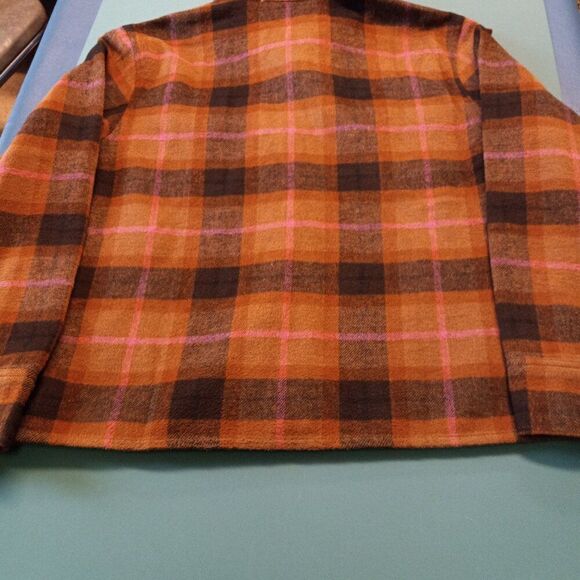 BB Dakota Steve Madded Women's L Tan/Pink Button down Jacket Cottagecore - Picture 6 of 6